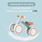SEREED Baby Balance Bike for 1 Year Old Boys Girls 12-24 Month Toddler Balance Bike, 4 Wheels Toddler First Bike, First Birthday Gifts Visit the SEREED Store - Image 4