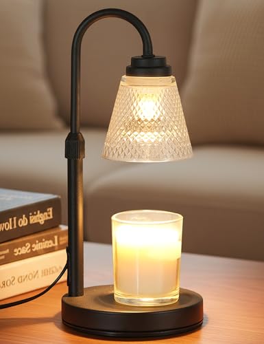 Version 1.0.0 Candle Warmer Lamp with Timer Dimmer, Birthday Gifts for Mom Women Friend Sister, House Warming Gifts, Wax Melt Warmer, Office Apartment Dorm Room Home Decor - Image 1