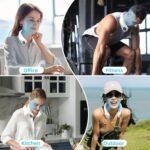 Portable Neck Fan,Hands Free Personal Wearable Bladeless Fan,6000mAh USB Rechargeable,360° Cooling,LED Display,4-Speeds,Birthday Gifts for Men Women Dad Mom,Valentines Day Gifts for Her Him (White) - Image 7