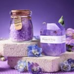 Gifts for Women, Mom, Wife, Girlfriend, Sister, Her - Happy Birthday, Christmas, Valentine's Day, Mothers Day Gifts - Lavender Spa Gift Basket Set - Image 5