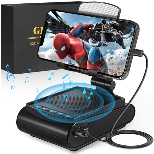 Version 1.0.0 Valentines Day Gifts for Him Men, Cell Phone Stand with Wireless Bluetooth Speaker, Birthday Gifts for Men Unique, Mens Gift for Dad Husband Boyfriend, Cool Gadgets for Mens - Image 1