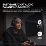 Logitech G Astro A50 X Multi-Platform Wireless Gaming Headset + Base Station for PS5/Xbox/PC: PLAYSYNC Video &amp; Audio Switcher, HDMI 2.1 4K 120Hz VRR, <24bit/48kHz, 24hr Battery, 2.4GHz &amp; BT - Black - Image 2