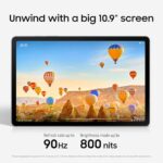 SAMSUNG Galaxy Tab S10 FE 128GB WiFi Android Tablet, Large Display, Long Battery Life, Exynos 1580 Processor, IP68 Water-Resistant, 90 Hz Refresh, S Pen for Note-Taking, US Version, Gray - Image 5