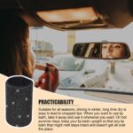 1 Pack Upright Car Chapstick Holder, Bling Insulating Lip Balm Holder,Rhinestone Car Accessories for Women Interior,Suitable for Most Vehicles.(Black) - Image 5