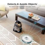 Shark AI Ultra Voice Control Robot Vacuum with Matrix Clean Navigation, Home Mapping, 60-Day Capacity, XL Self-Empty Base for Homes with Pets, Carpet & Hard Floors, Cool Grey, AV2511AE - Image 4